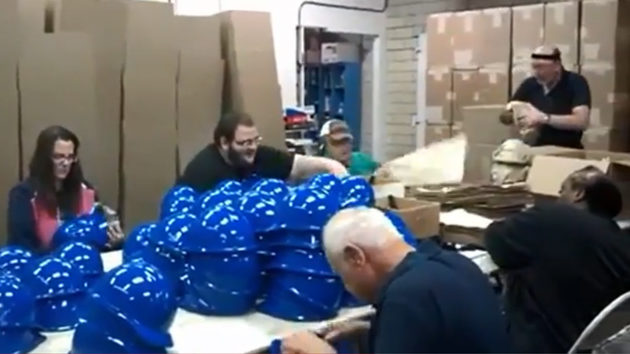 Helmet Production by Visually Impaired Employees